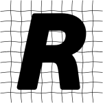 Logo R black